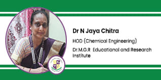 Dr.M.G.R  Educational and Research Institute, HOD (Chemical Engineering): Dr N Jaya Chitra Interview